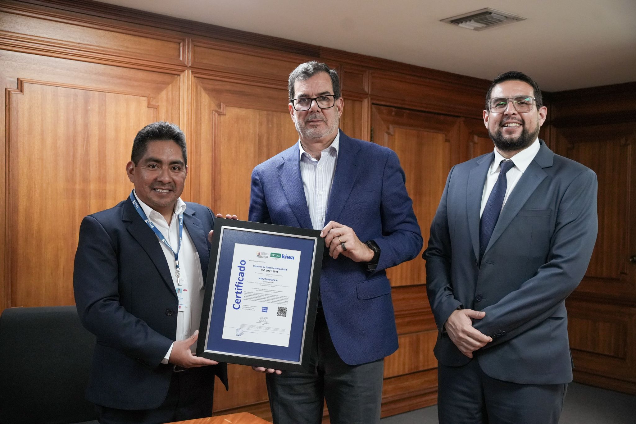 BanEcuador ISO 9001