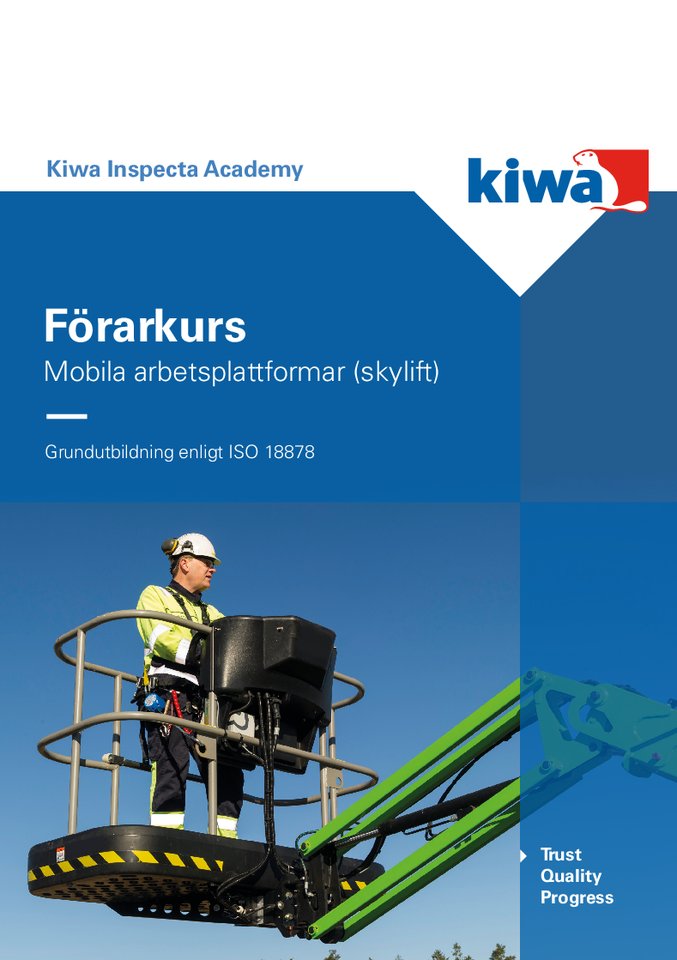 Boken F&ouml;rarkurs Mobila Arbetsplattformar